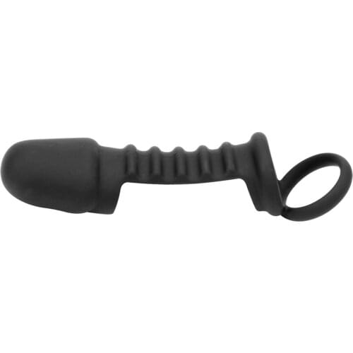 Elastic Reusable Soft Silicone Penis Extender Enlargement for Men Cock Ring Penis Ring Delay Ejaculation Sex Toys