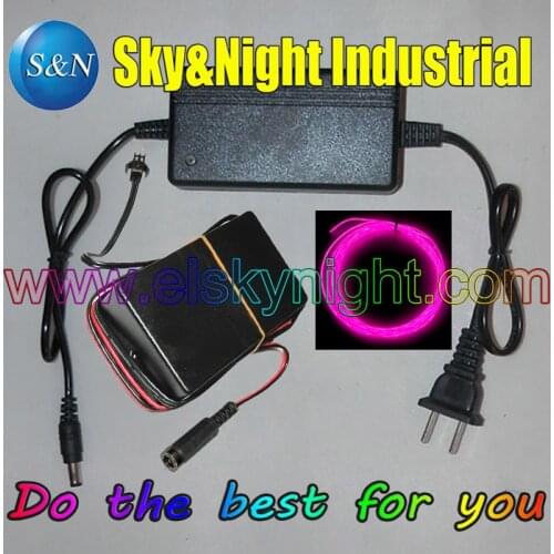 Purple) 8M-3.2mm El Wire/Flexible Neon Light with 220V Inverter/Controller