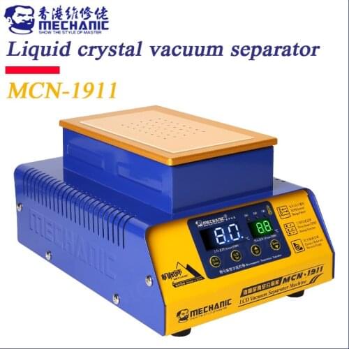 MECHANIC MCN-1911 Built-in Vacuum Pump Phone LCD Touch Screen Separator Machine 7 Inches Phone Repair Separation With Auto Sleep