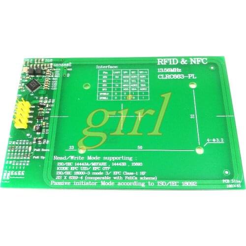 CLRC663 module RFID/NFC read and write module development board long distance
