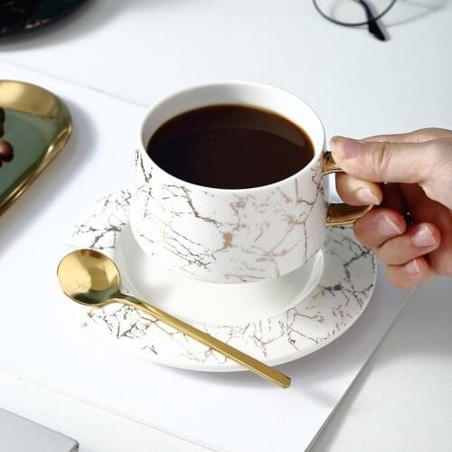 MT Nordic Ins Ceramic Coffee Cup Dish Tea Set Mug Set Business Gift with Spoon Cups Coffee Cup Coffee Mug Mugs Coffee Cups