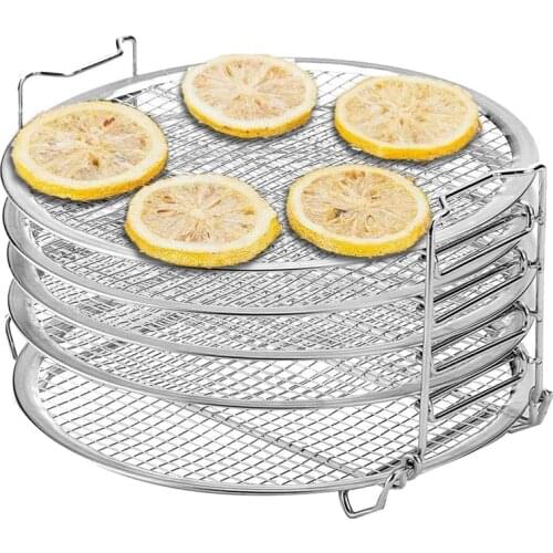 Stand for Ninja Foodi Pressure Cooker and Air Fryer, Food Grade Stainless Steel Dehydrator Rack, 1 Pack/Set, 6.5 8 Qt