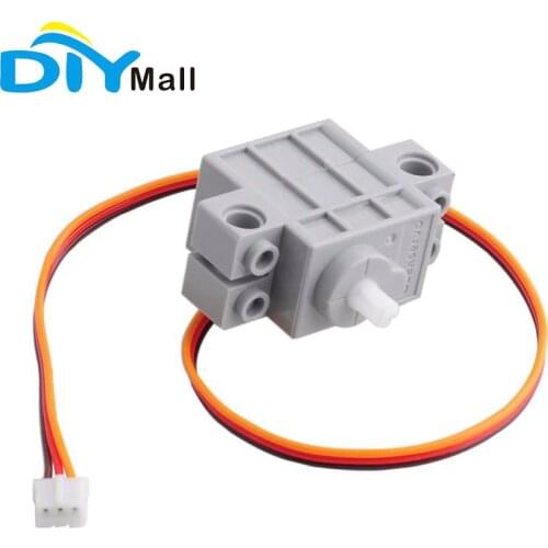 270 Degree Gray Geek Servo with Wire for Lego Micro:bit Smart Car 3-5V with Cable 3P JST-PH2.0 Connector
