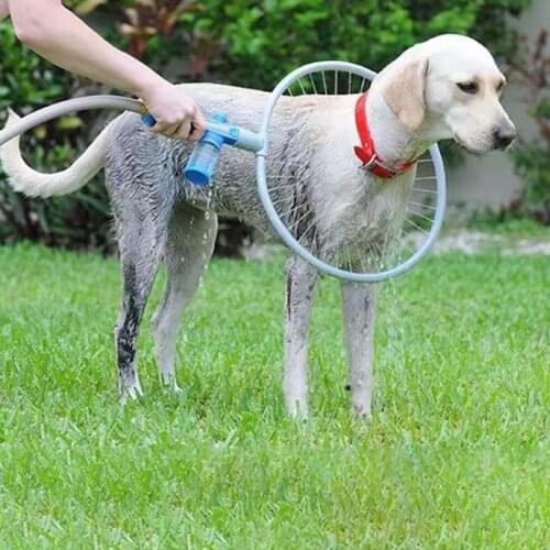 Pet Dog Bathing Cleaner 360 Degree Washing Cat Dog Ring-shaped Tool Convenient Cleaning Washer Pet Cleaning Products