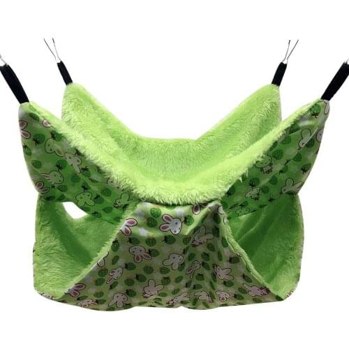 Warm Hamster Squirrel Hanging Hammock Swing Nest Cage Sleeping Bed small animals Pet bed Supplies