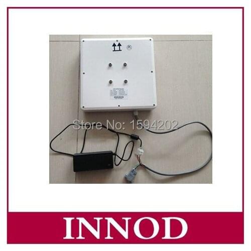 UHF RFID card reader long range integrated 9.2dBi circular polarization Far Field antenna UHF Reader RFID