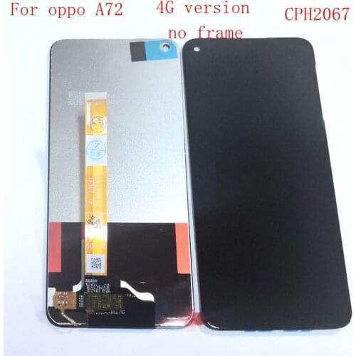 6.5"For Oppo A72 2020 4G LCD Screen Display+Touch Screen Digitizer Assembly Replacement Parts CPH2067
