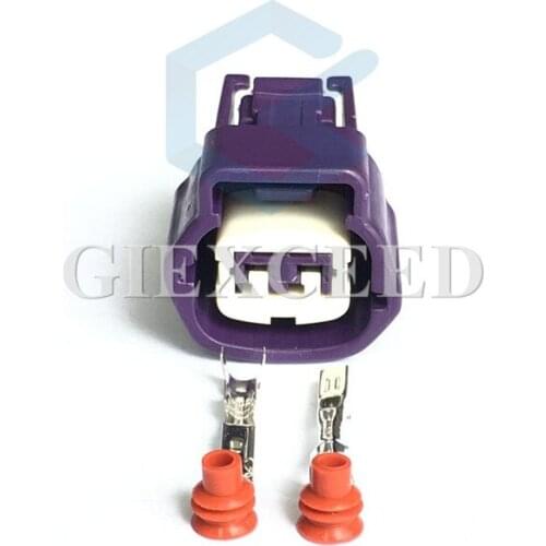 2 Sets 2 Pin 6189-0778 Water Temperaure Sensor Plug Automotive Socket For Nissan Violet RBS14-SR FICD