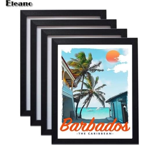 A3 A4 Wood Picture Frame Black White Photo Frame for Picture Wall Decor Simple Natural Wood Frame for Family poster Painting