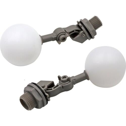 1 Pcs Floating Ball Valve Shut Off 1/2" 34" Automatic Fill Feed Humidifier Tank Water Level Control Water Tower Home Supplies