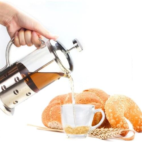 Tea maker Household Glass coffee pot pot Heat resistant Tea maker Filter maker