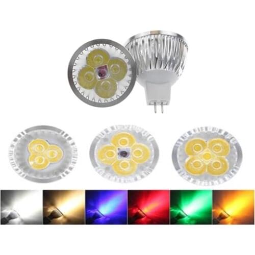 Lighting MR16/GU5.3 LED Spotlight Dimmable LED Lamp 3W 4W 5W 12V 110V 220V Red green blue Lampada LED Bulbs light Spot Candle