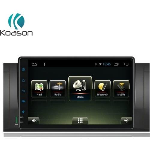 Koason 9 inch IPS Touch Screen 1 din Android 7.1 Car Multimedia Radio Stereo for BMW E39 E53 X5 M5 Wifi Bluetooth DVR RDS USB