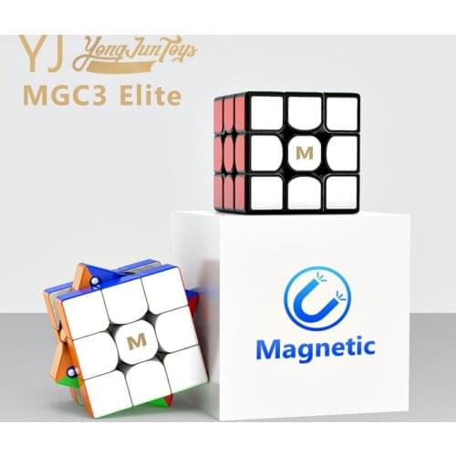 Yongjun MGC3 Elite 3x3 Magnetic Magic Cube Professional YJ MGC 3 Elite Puzzle Magnets Speed Cubes Stickerless 3x3x3 Cube