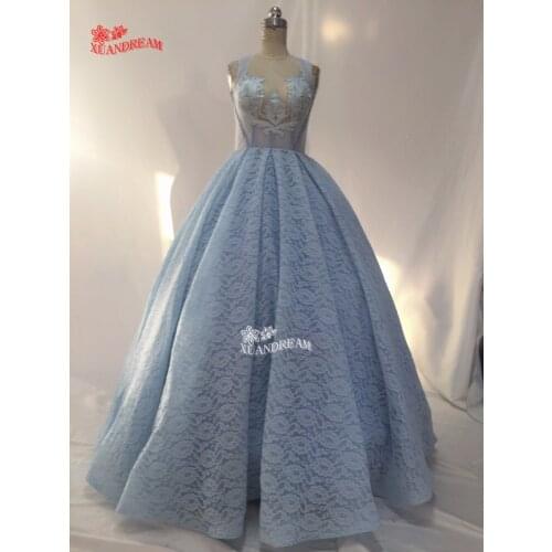 New coming elegant light blue prom gown vestido de festa curto formatura formal a line high quality fast shipping prom dresses
