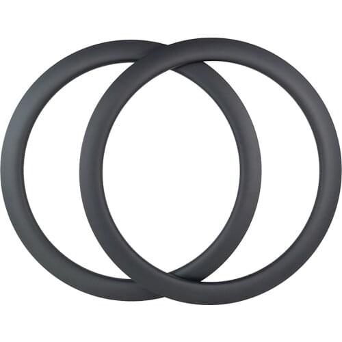 700c 50mm clincher cyclocross CX road disc bike carbon rims 25mm wide front rear 24H 28H 32H UD 3K 12K Japan Toray carbone fiber