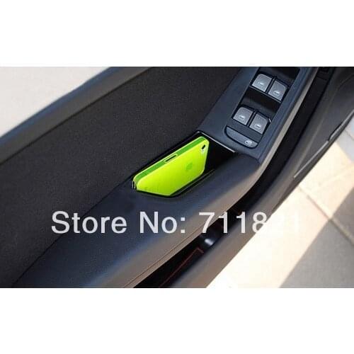 Interior Door Grab Handle Storage Tray Black (LHD) For Audi A4 B8