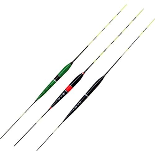 Fishing Float LED Night Light Bite Alarm Fish Bait Luminous Balsa Wood Electronics Floats Fishing Tackle Tool