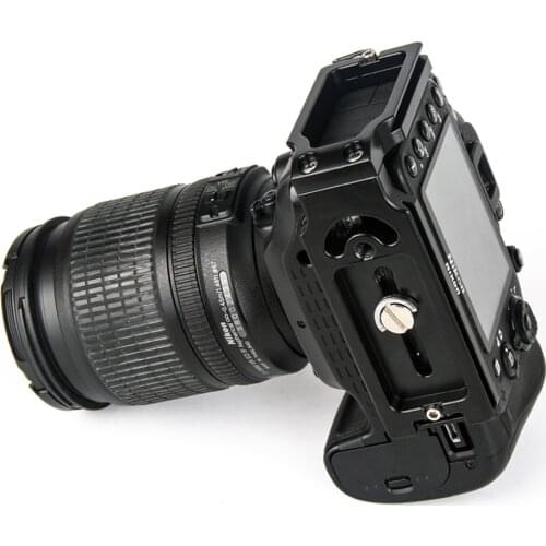 Universal MPU-105 Quick Release L Plate Bracket for Canon Nikon Pentax D800 D700 D7000 D5100 D3100 D90 DSLR Arca-Swiss RRS Tripo