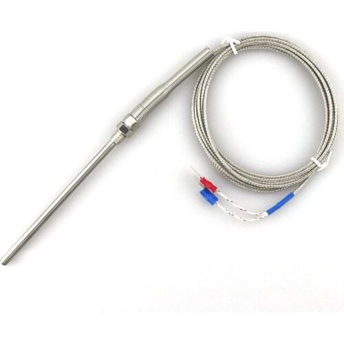 1M 0-400 C K type Thermocouple Probe Temperature Sensor 1.8m cable