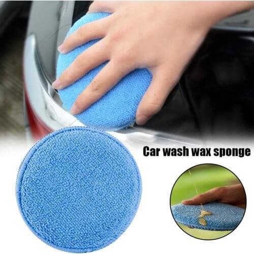 12pcs Waxing Polish Wax Foam Sponge Applicator Pads Pads Glass Foam Applicator Microfiber Polish Sponge Clean Cars Wax Vehi M9F4