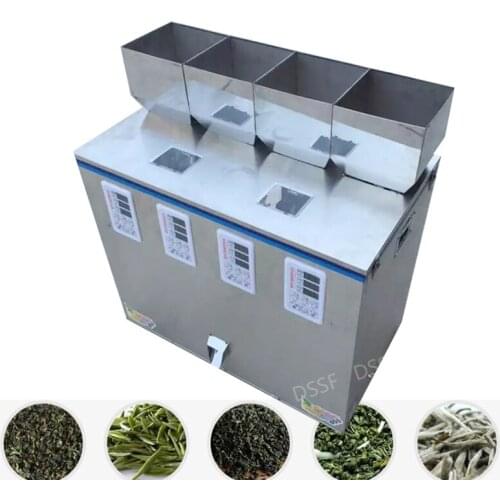 3-head Mixing Rotating Blanking Packaging Machine Three Quantitative Grain Filling Racking Machine For Small Business