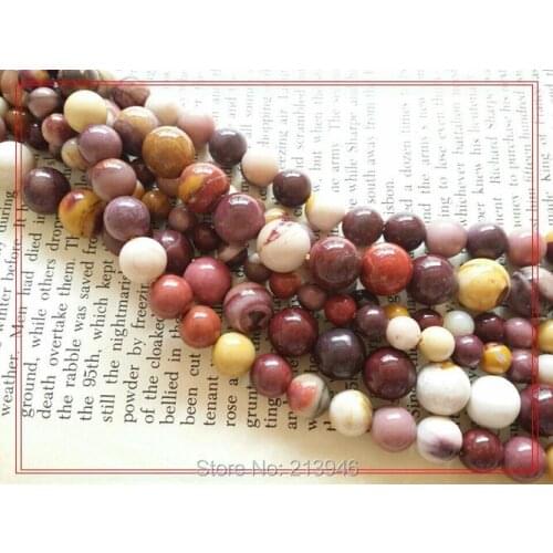 6/8/10MM 1strands/Pack 6mm-10mm Pure Natural Genuine Semi-precious Stone Bead Strands Jewelry Beads