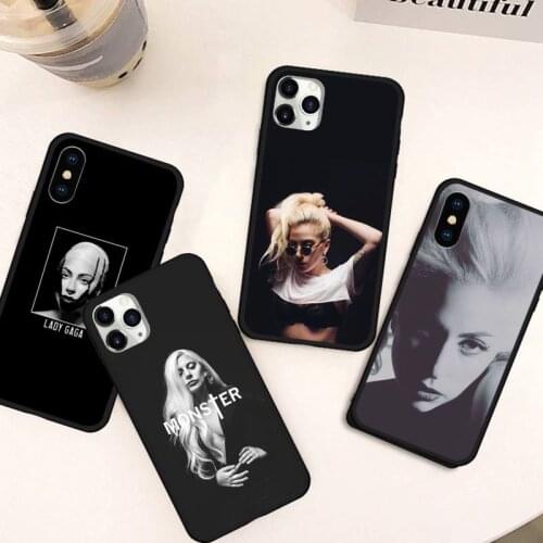 Lady Gaga Phone Case for iPhone 11 12 pro MINI XS MAX 8 7 6 6S Plus X 5S SE 2020 XR