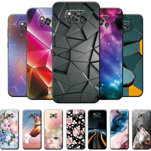 For Xiaomi Poco X3 NFC Case Xiaomi Poco X3 Pro TPU Fashion Cover Case For Xiaomi Poco X3 NFC Soft Silicone Phone Case Poco X3Pro