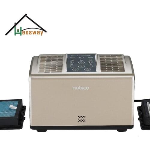 Dual-core home portable air purifier air filter hepa with Air quality sensor