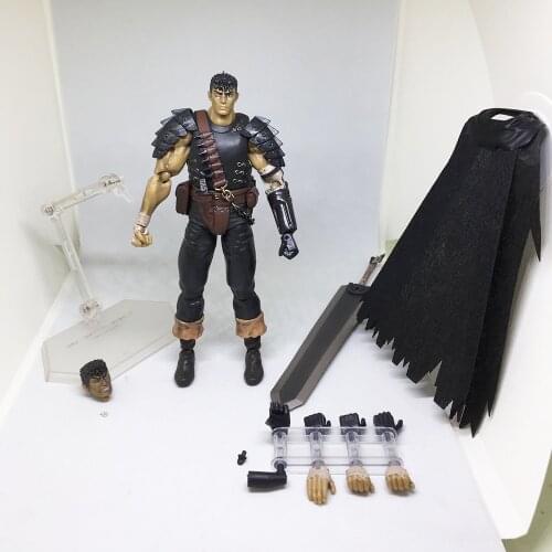Berserk Figure Beruseruku Figma 359 Black Swordman Action Figure Model Toy Doll