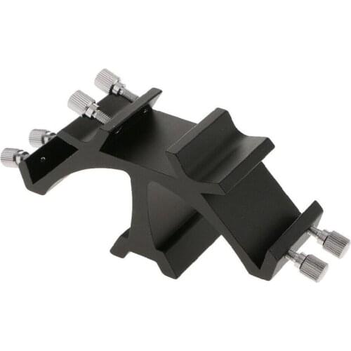Finderscope Bracket Dual Finder Scope Mounting Bracket Compatible with Astronomical Telescope Finderscope Bracket
