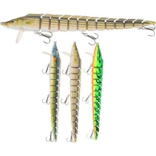Gorgons New Arrival Fishing Jointed Lure Bait Swimbait Wobbler23cm 46g Catching Bass Trout Pike Treble Hook Freshwater Saltwater