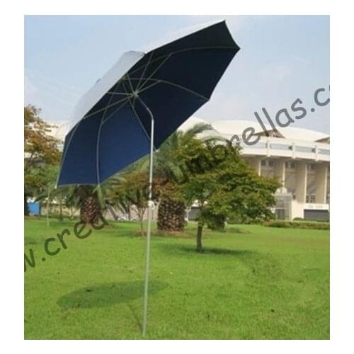 1.8m diameter beach fishing umbrella,hand open,aluminum muti-function beach umbrella,fiberglass long ribs,double layer,windproof