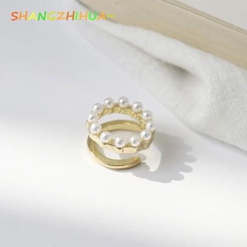 SHANGZHIHUA Piercing Earrings