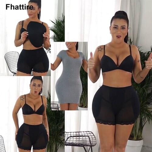 Big Spong Tummy Control Panties Stomach Hip Pad Firm Control Shapewear Body Shaper Butt Lifters Bodysuit Booty Butt Enhancer