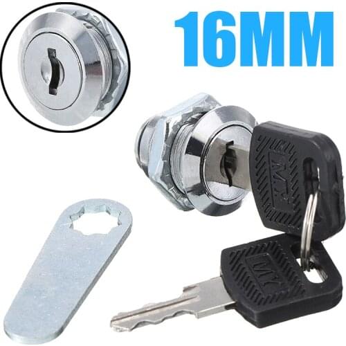 16/20/25/30mm Small Cam Lock Home Cabinet Drawer Letter Mailbox Cam Lock With 2 Keys Furniture Door Hardware Tools Accessories