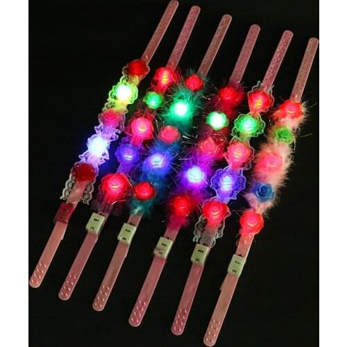 Led Light Hawaii Holiday Party Bridal Adjustable Wreath Headdress Birthday Parties Decorations Kids Wedding Decor