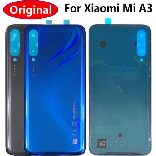 Brand New Original For Xiaomi Mi A3 Battery Cover Rear Glass Door Housing Replacement For mi a3 Back Cover Case With Adhesive