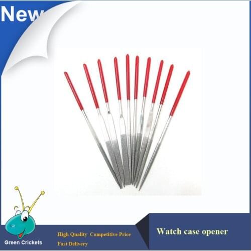 Free Shipping 10pcs/set 14cm lenght Assorted Metal File Set,Diamond File Flat Needle Triangle Round Square Diamond Files