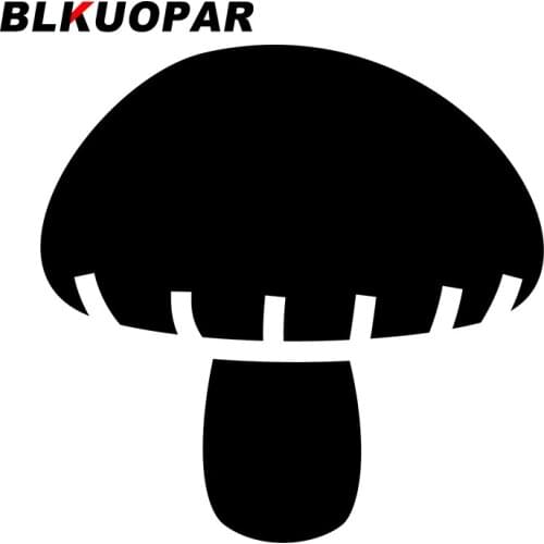 BLKUOPAR for Mushroom Car Stickers Fashionable Simple Decals Scratch-Proof Surfboard Refrigerator Decor Car Door Protector