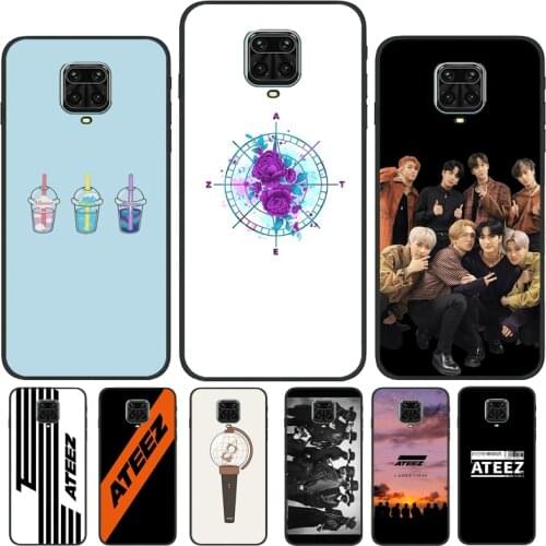 ATEEZ For Xiaomi Redmi Note 9 7 8 10 Pro 8T 9S Cover For Redmi 9T 9 9C 9A 7A 8A K40 Phone Case
