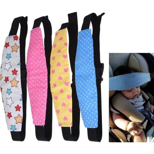 Baby Car Safety Seat Head Support Children Belt Adjustable Fastening Sleep Belt Boy Girl Playpens Baby Saftey Pillow Accessories