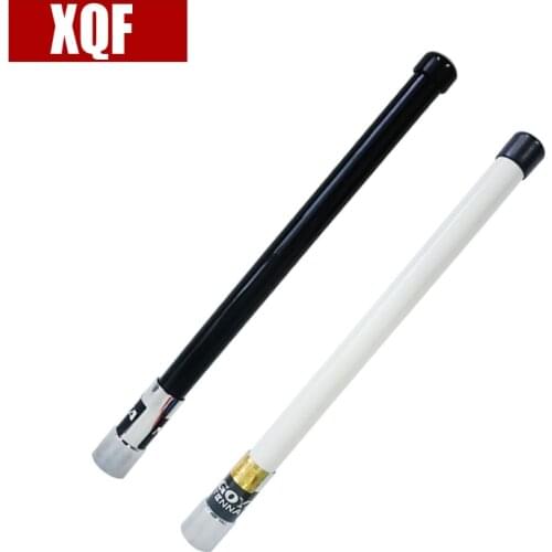 XQF NL-350 Dual Band 136-174mhz /400-500mhz 100W 3.0dBi High Gain Fiberglass Antenna for Mobile/Station Car Radio