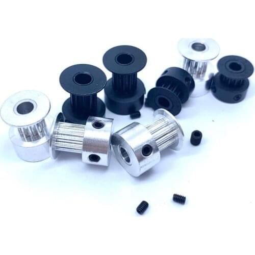 GT2/2GT 12 Teeth Timing pulleys,3.175mm and 4mm Bore for 3.5mm,6mm or 9mm Width Belt,2pcs/lot