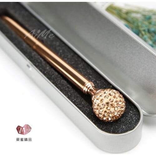 Crystal Diamond Ball Pen New Years Gift Cute Pens Kawaii School Supplies 1PCS