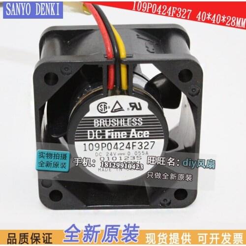 NEW SANYO DENKI SAN ACE 109P0424F327 4028 24V 0.055A 4CM cooling fan