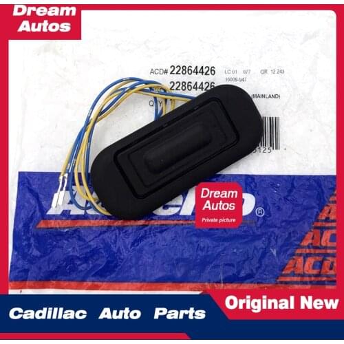 Original trunk open switch Liftgate tailgate open switch Luggage switch for Cadillac SRX