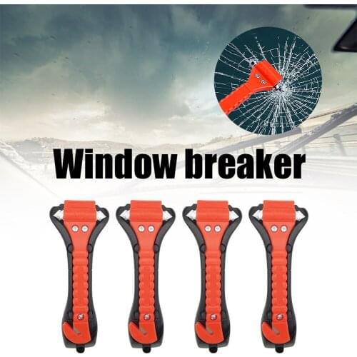 Professional Lightweight Emergency Hammer Window Breaker 4pcs 2 in 1 Car Safety Life Saving Hand Protection Tools