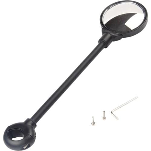 Adjustable Rearview Handlebar Wide-Angle For Dia. 22-27 Handlebar